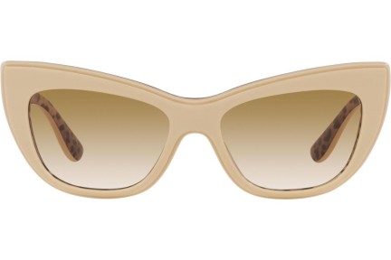 Solglasögon Dolce & Gabbana DG4417 338113 Cat Eye Beige