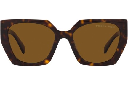 Solglasögon Prada PR15WS 2AU5Y1 Polarized Fyrkantig Havana