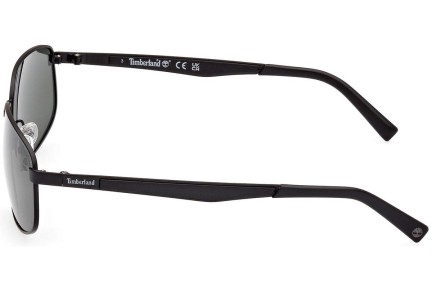 Solglasögon Timberland TB9300 02R Polarized Rektangulära Svart