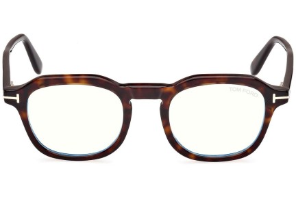 Glasögon Tom Ford FT5836-B 052 Fyrkantig Havana