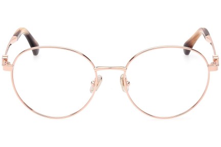 Glasögon Max Mara MM5081 033 Runda Guld