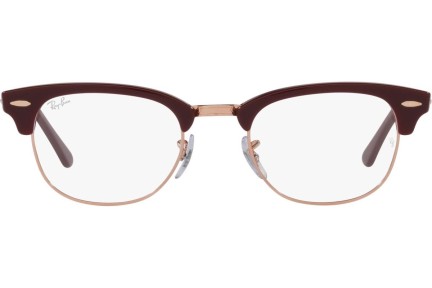 Glasögon Ray-Ban Clubmaster RX5154 8230 Browline Röd