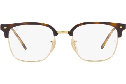 Glasögon Ray-Ban New Clubmaster RX7216 2012 Browline Guld