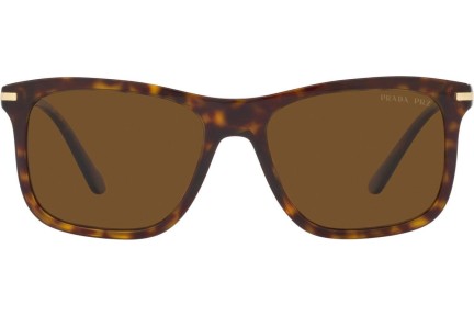 Solglasögon Prada PR18WS 2AU01D Polarized Fyrkantig Havana