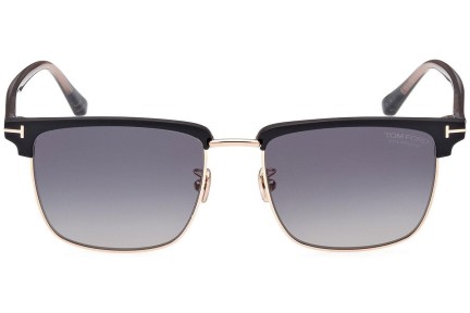 Solglasögon Tom Ford FT0997-H 02D Polarized Browline Svart