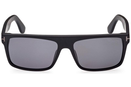 Solglasögon Tom Ford FT0999-N 02D Polarized Rektangulära Svart