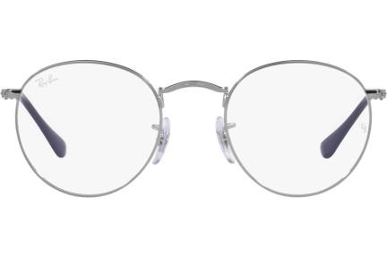 Glasögon Ray-Ban Round Metal Classic RX3447V 2502 Runda Silver