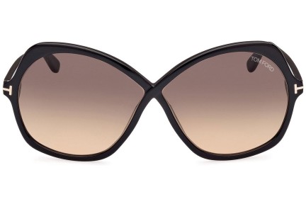 Solglasögon Tom Ford FT1013 01B Cat Eye Svart