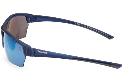 Solglasögon Timberland TB9294 91D Polarized Rektangulära Blå