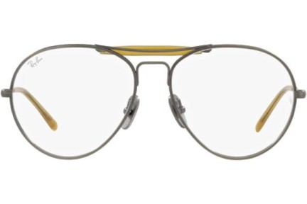 Glasögon Ray-Ban Titanium Collection RX8063V 1223 Pilot Silver