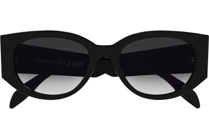 Solglasögon Alexander McQueen AM0330S 001 Tiny Svart