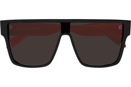 Solglasögon Alexander McQueen AM0354S 003 Flat Top Svart