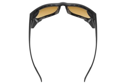 Solglasögon uvex sportstyle 312 VPX 2261 Polarized Fyrkantig Svart