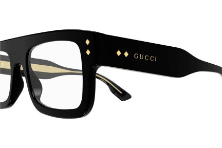 Glasögon Gucci GG1085O 001 Rektangulära Svart