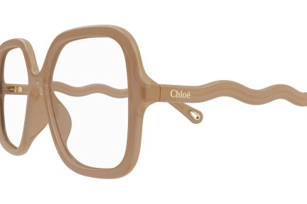 Glasögon Chloe CH0091O 003 Oversize Beige