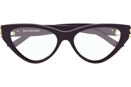 Glasögon Balenciaga BB0172O 003 Cat Eye Lila