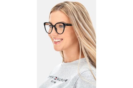 Glasögon Tommy Hilfiger TH1842 807 Cat Eye Svart