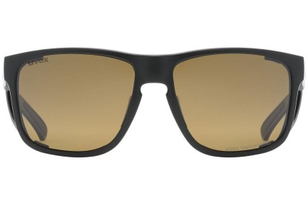 Solglasögon uvex sportstyle 312 VPX 2261 Polarized Fyrkantig Svart