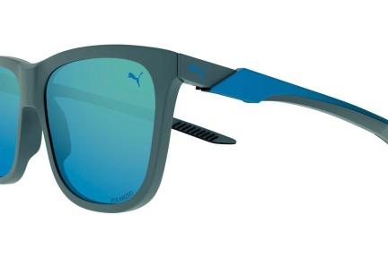 Solglasögon Puma PU0360S 003 Polarized Fyrkantig Blå