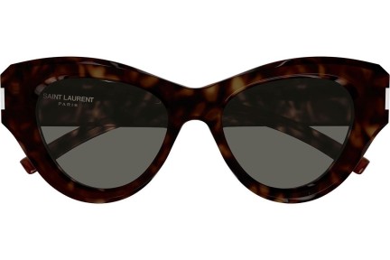 Solglasögon Saint Laurent SL506 002 Cat Eye Havana