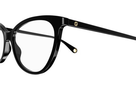 Glasögon Gucci GG1079O 001 Cat Eye Svart