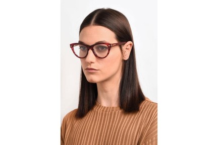 Glasögon Missoni MIS0073 GYL Cat Eye Röd