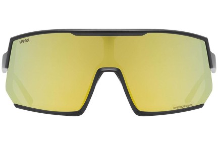 Solglasögon uvex sportstyle 235 P 2230 Polarized Enkel Lins | Shield Svart