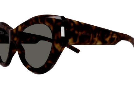 Solglasögon Saint Laurent SL506 002 Cat Eye Havana