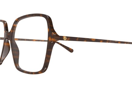 Glasögon Gucci GG1003OA 002 Fyrkantig Havana