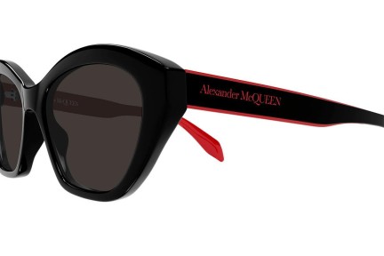 Solglasögon Alexander McQueen AM0355S 003 Cat Eye Svart