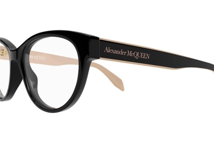 Glasögon Alexander McQueen AM0359O 004 Cat Eye Svart