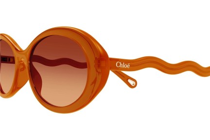 Solglasögon Chloe CH0088S 004 Oval Orange