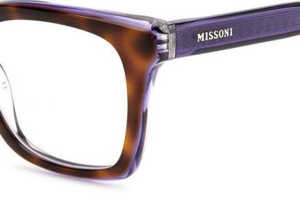 Glasögon Missoni MIS0117 AY0 Fyrkantig Havana