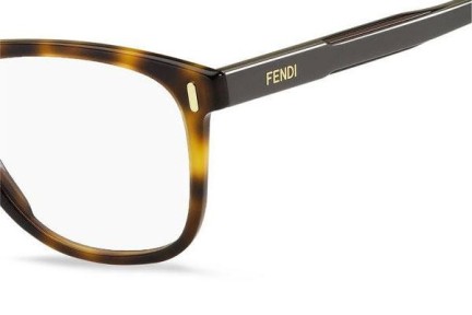 Glasögon Fendi FFM0087 9N4 Fyrkantig Havana