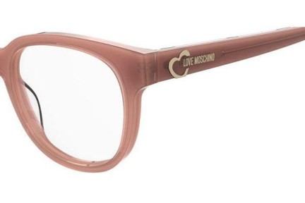 Glasögon Love Moschino MOL599 IGF Runda Rosa