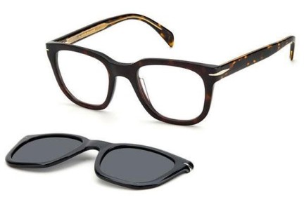 Glasögon David Beckham DB7043/CS 086/M9 Polarized Fyrkantig Havana