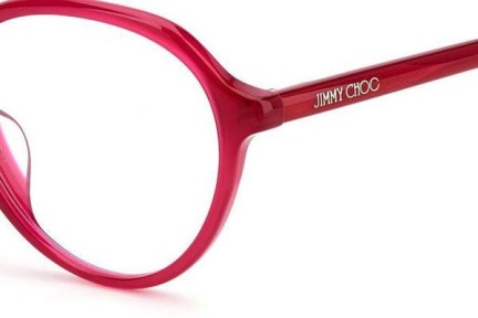 Glasögon Jimmy Choo JC345/F 8CQ Runda Röd