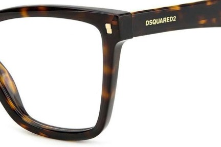 Glasögon Dsquared2 D20059 086 Cat Eye Havana