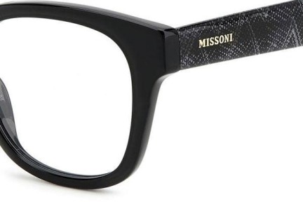 Glasögon Missoni MIS0104 807 Fyrkantig Svart