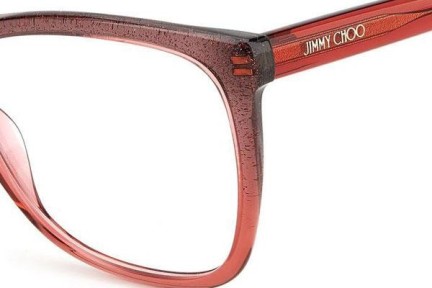 Glasögon Jimmy Choo JC362 MXW Fyrkantig Röd