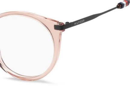 Glasögon Tommy Hilfiger TH1475 35J Runda Rosa