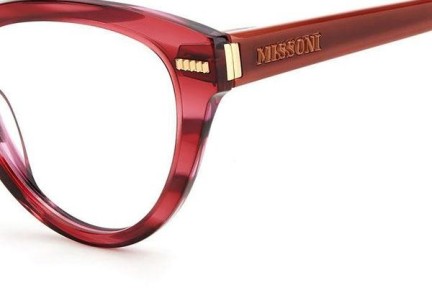 Glasögon Missoni MIS0073 GYL Cat Eye Röd