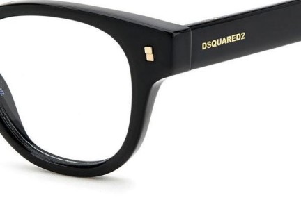 Glasögon Dsquared2 D20057 807 Runda Svart