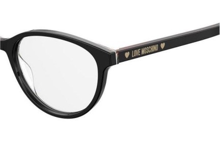 Glasögon Love Moschino MOL525 807 Cat Eye Svart