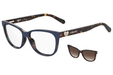 Glasögon Love Moschino MOL052/CS 086/HA Cat Eye Havana