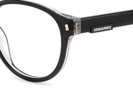 Glasögon Dsquared2 D20049 7C5 Runda Svart