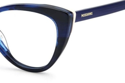 Glasögon Missoni MIS0102 38I Cat Eye Blå