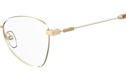 Glasögon Moschino MOS574 SZJ Cat Eye Guld