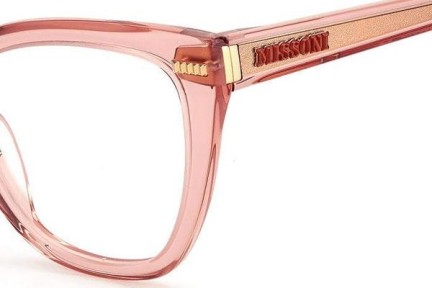 Glasögon Missoni MIS0072 FWM Cat Eye Rosa