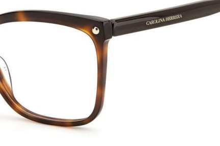 Glasögon Carolina Herrera CH0012 05L Fyrkantig Havana